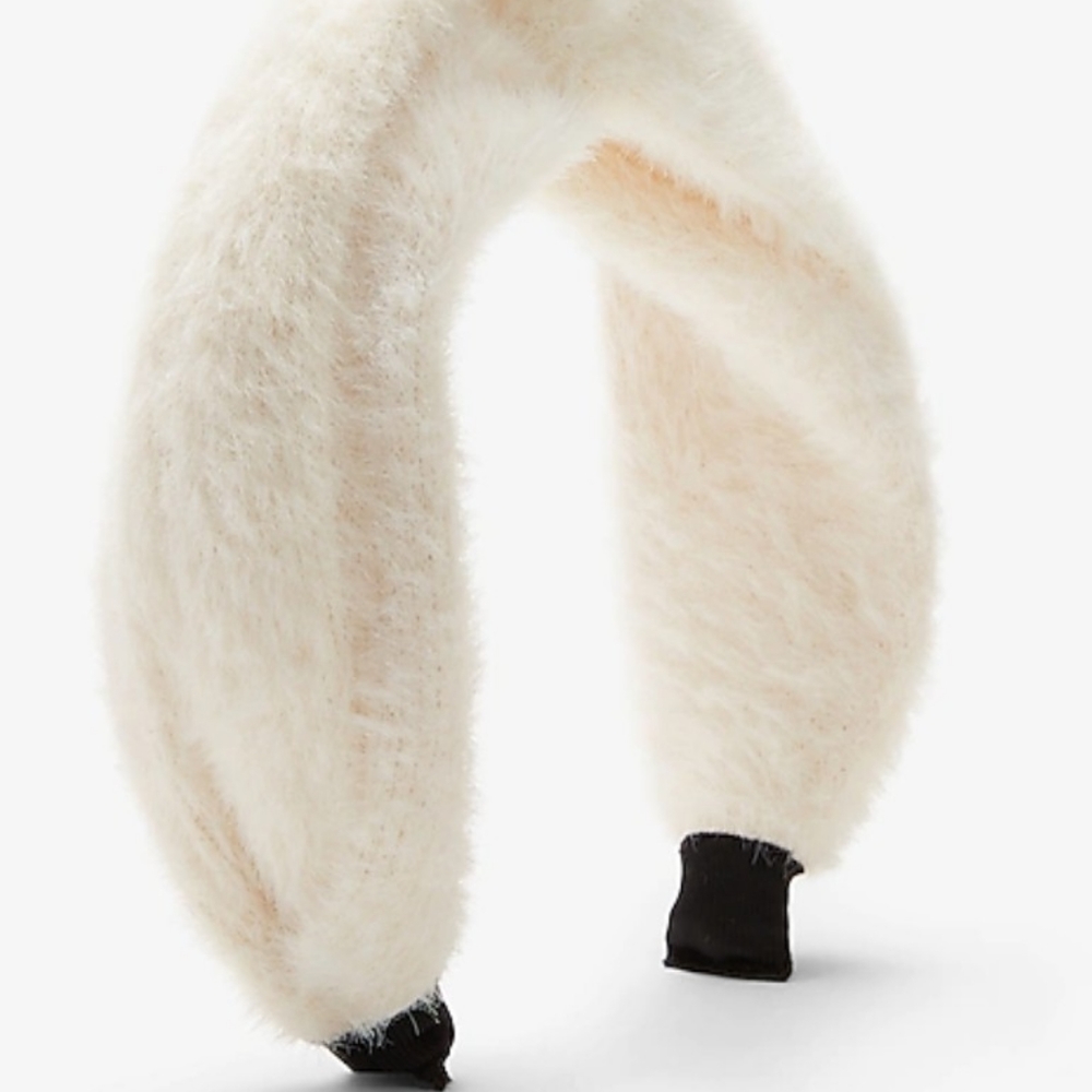 Express Faux Fur Knotted Headband